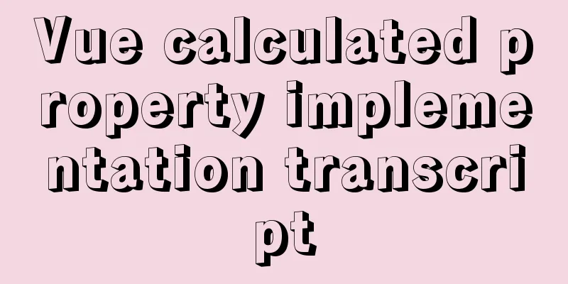 Vue calculated property implementation transcript