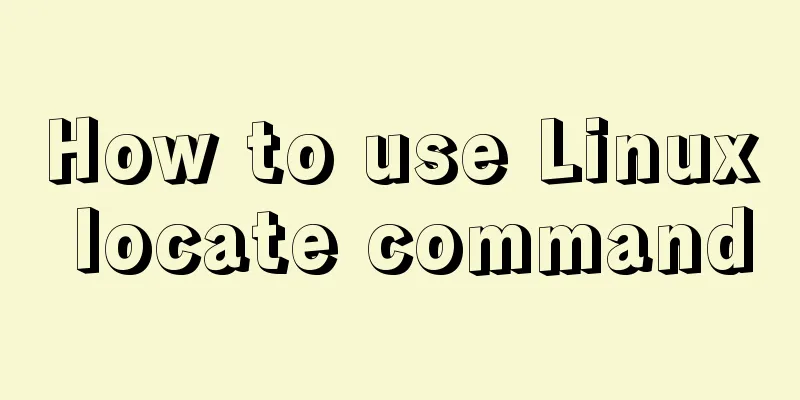 How to use Linux locate command