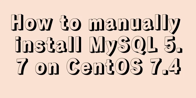 How to manually install MySQL 5.7 on CentOS 7.4
