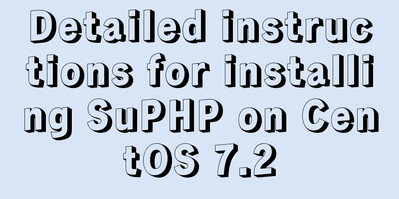 Detailed instructions for installing SuPHP on CentOS 7.2