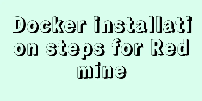 Docker installation steps for Redmine
