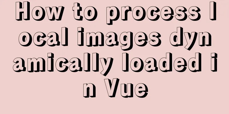 How to process local images dynamically loaded in Vue