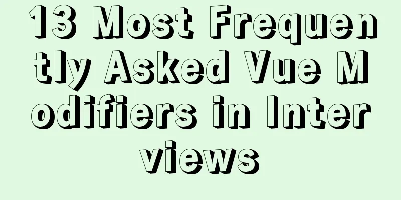 13 Most Frequently Asked Vue Modifiers in Interviews