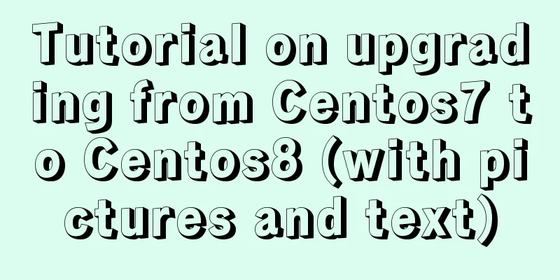 Tutorial on upgrading from Centos7 to Centos8 (with pictures and text)