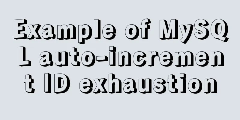 Example of MySQL auto-increment ID exhaustion