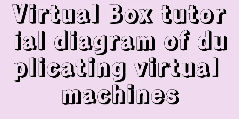 Virtual Box tutorial diagram of duplicating virtual machines