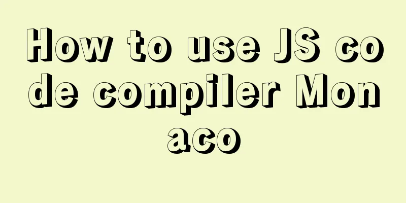 How to use JS code compiler Monaco