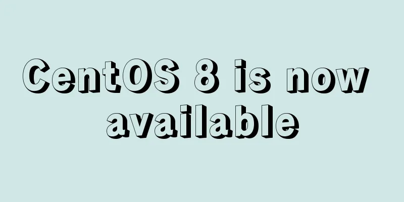 CentOS 8 is now available