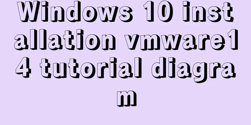 Windows 10 installation vmware14 tutorial diagram