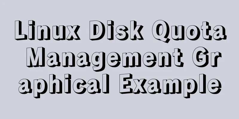 Linux Disk Quota Management Graphical Example
