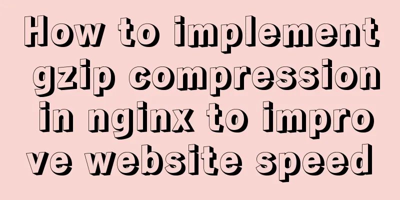 How to implement gzip compression in nginx to improve website speed