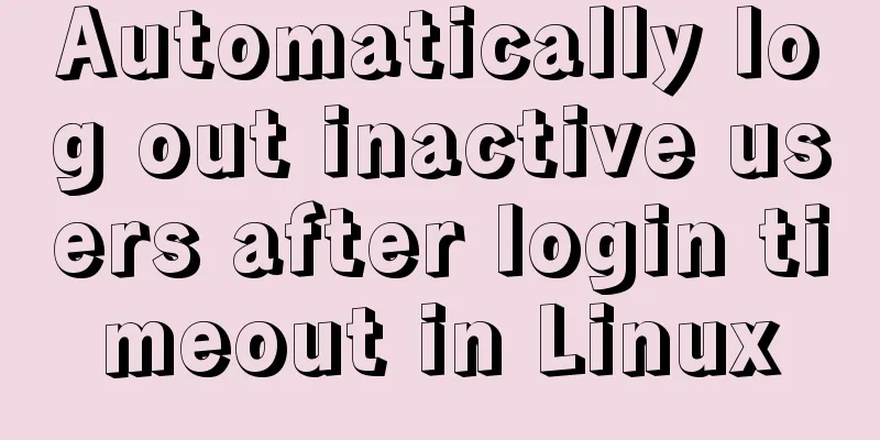 Automatically log out inactive users after login timeout in Linux
