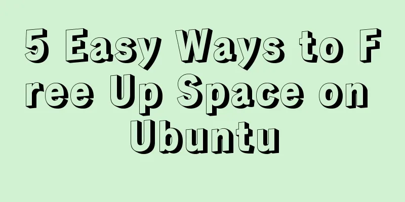 5 Easy Ways to Free Up Space on Ubuntu