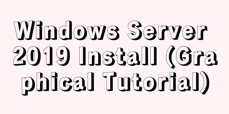 Windows Server 2019 Install (Graphical Tutorial)