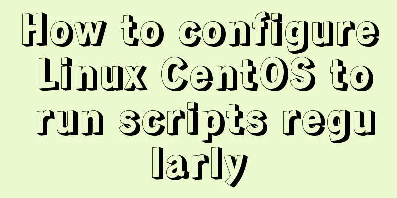 How to configure Linux CentOS to run scripts regularly