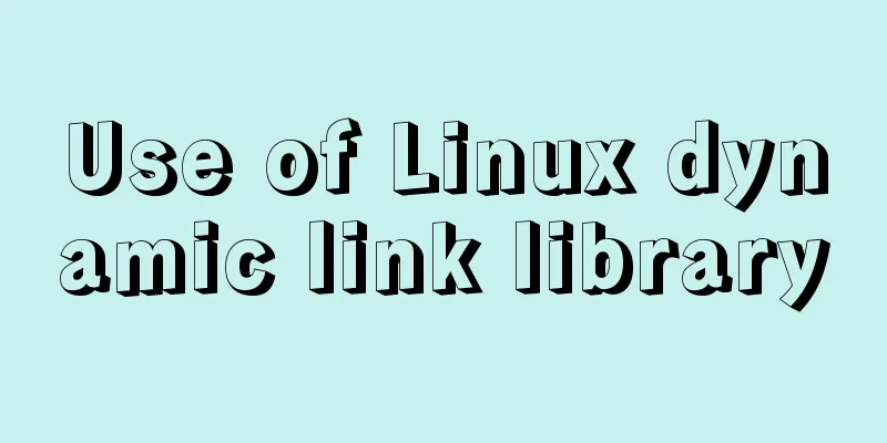 Use of Linux dynamic link library