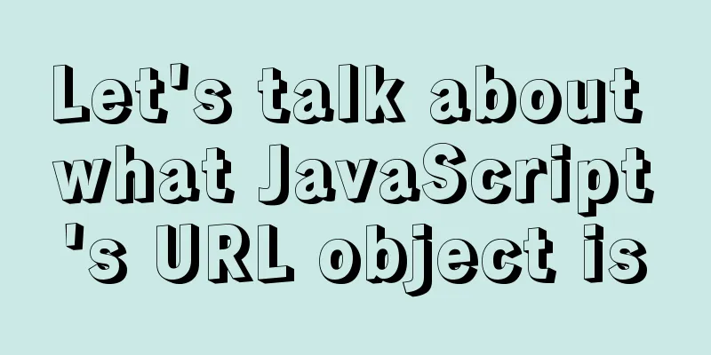 Let's talk about what JavaScript's URL object is