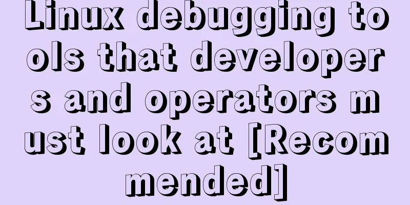 Linux debugging tools that developers and operators must look at [Recommended]