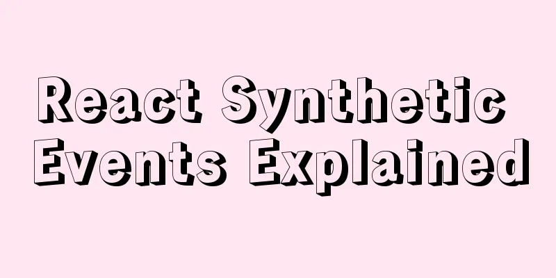 React Synthetic Events Explained