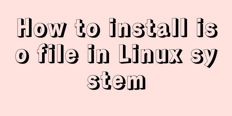How to install iso file in Linux system