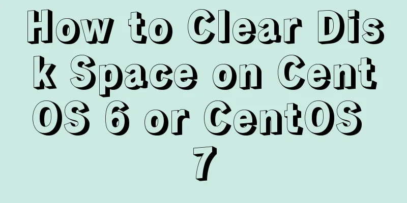 How to Clear Disk Space on CentOS 6 or CentOS 7
