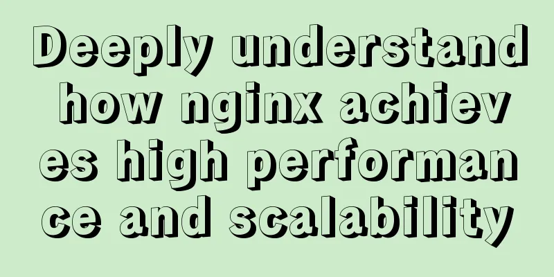 Deeply understand how nginx achieves high performance and scalability