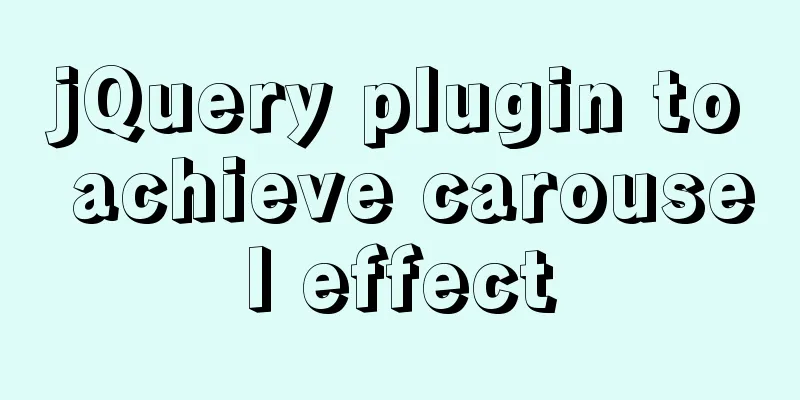 jQuery plugin to achieve carousel effect