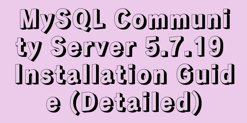 MySQL Community Server 5.7.19 Installation Guide (Detailed)