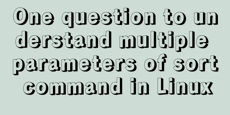One question to understand multiple parameters of sort command in Linux