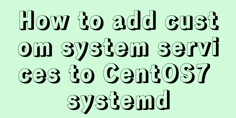 How to add custom system services to CentOS7 systemd