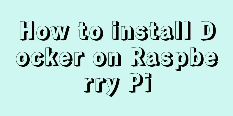 How to install Docker on Raspberry Pi