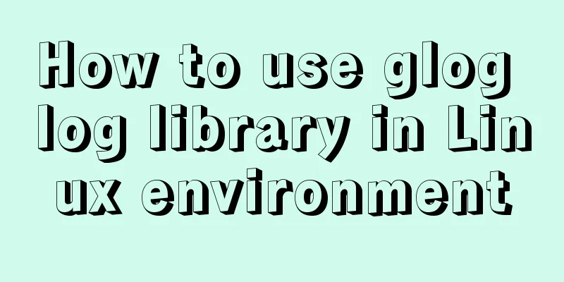 How to use glog log library in Linux environment
