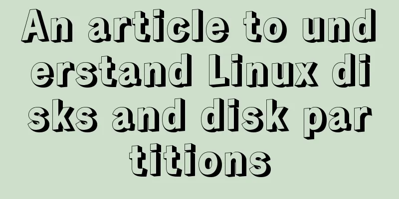 An article to understand Linux disks and disk partitions