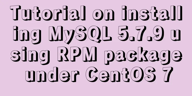 Tutorial on installing MySQL 5.7.9 using RPM package under CentOS 7