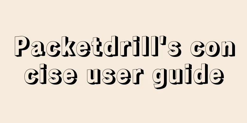 Packetdrill's concise user guide