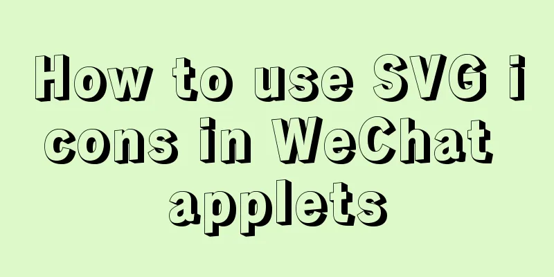 How to use SVG icons in WeChat applets