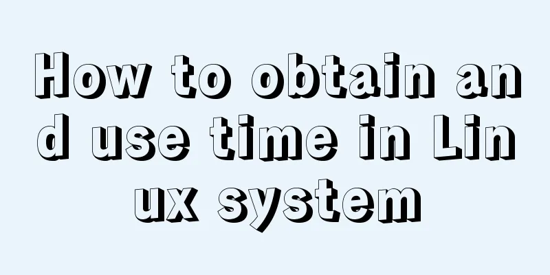 How to obtain and use time in Linux system