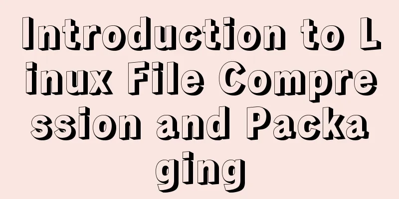 Introduction to Linux File Compression and Packaging