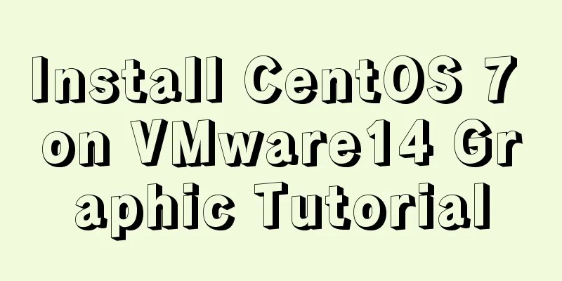 Install CentOS 7 on VMware14 Graphic Tutorial