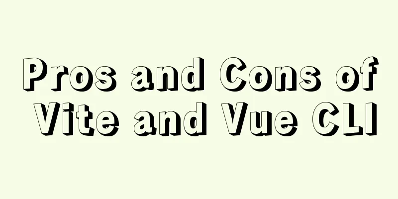 Pros and Cons of Vite and Vue CLI