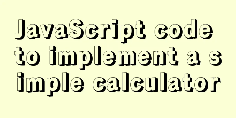 JavaScript code to implement a simple calculator