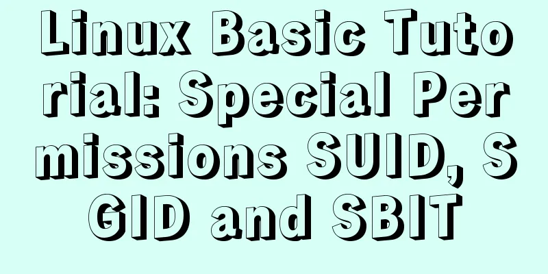 Linux Basic Tutorial: Special Permissions SUID, SGID and SBIT